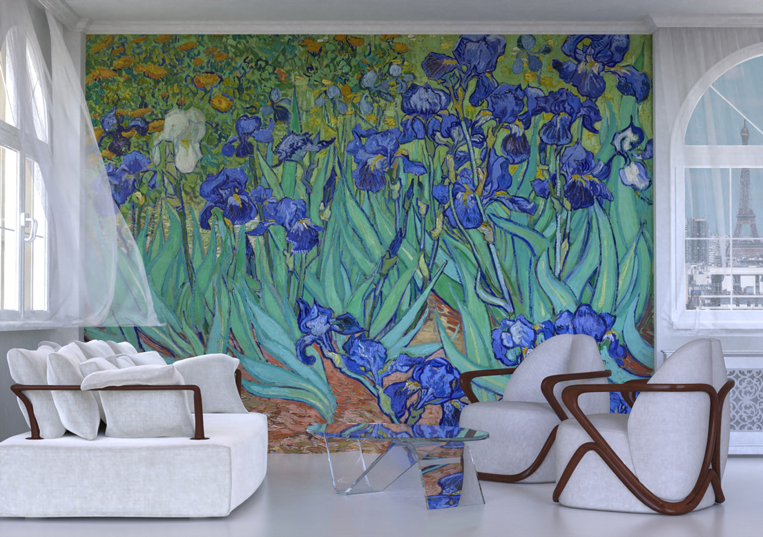 Irises (1889), Vincent Van Gogh